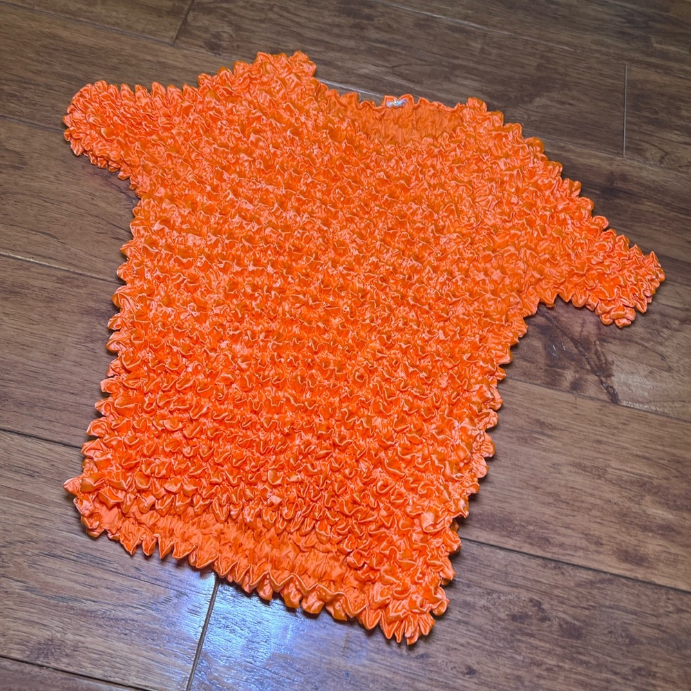 🧡 Bright Orange Popcorn Tee 🍿